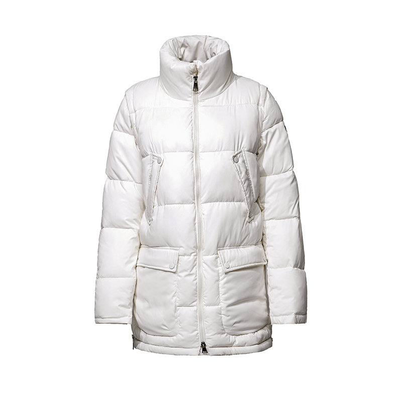 Ladies Mi-long warm coat/ down jacket